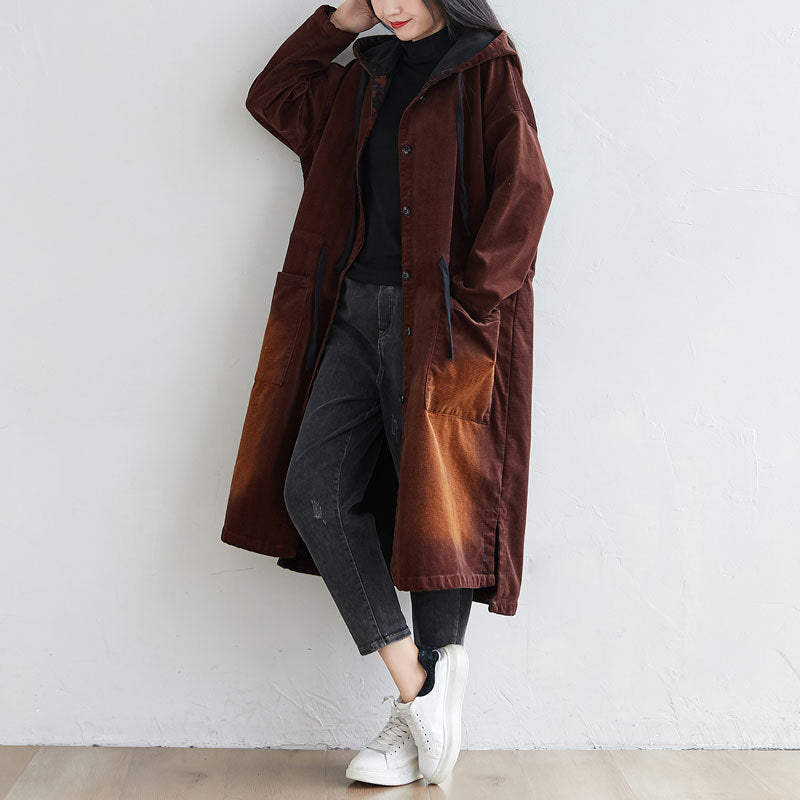 Ladies' Mid-Length Lambswool Winter Coat