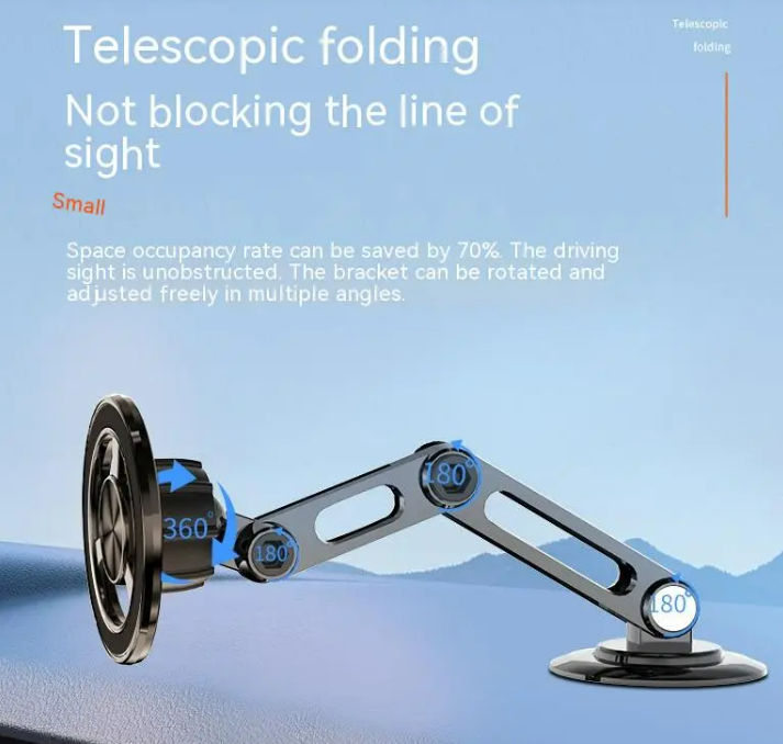 Magnetic Phone Holder All-metal Car