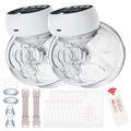 Breast Pump Double Wearable Electric Breast Pump Hands Free Breast Pump with