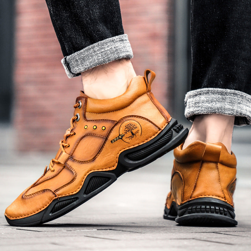 Men's High-top Non-slip Warm Shoes