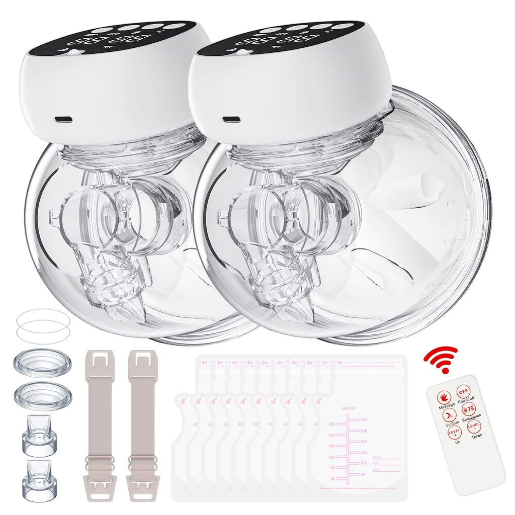 Breast Pump Double Wearable Electric Breast Pump Hands Free Breast Pump with