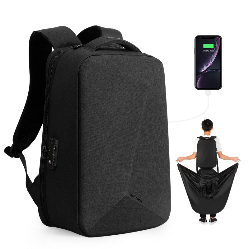 Magic Cloak Waterproof Anti-theft Computer Backpack
