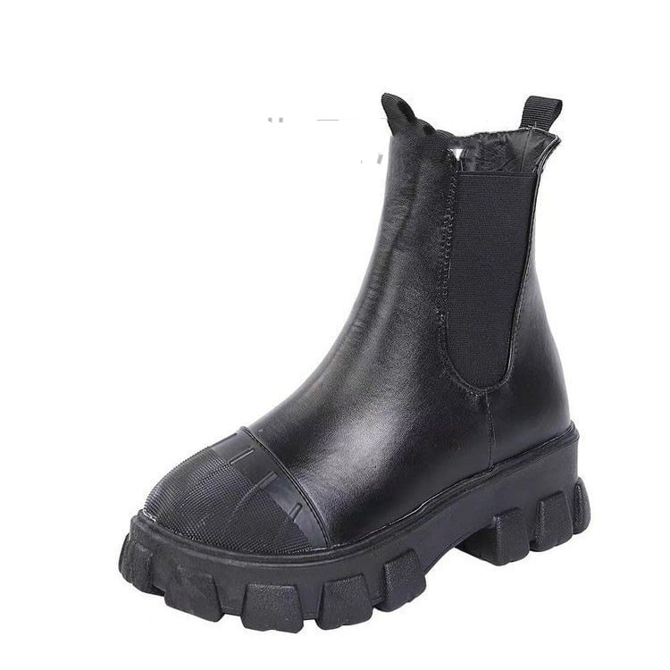 Trendy Thick Heel Fashion Martin Boots